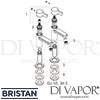 Bristan Clio Basin Taps Spares